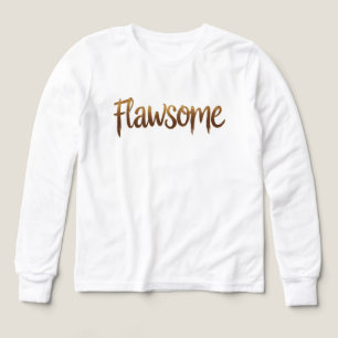 "Flawsome" Kids' Self-Esteem & Confidence T-Shirt  Tri-Blend Shirts