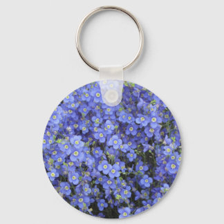 Flax Flowers at Longwood Gardens, Pennsylvania Keychain