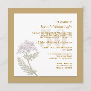 Flaxen Square Invitation