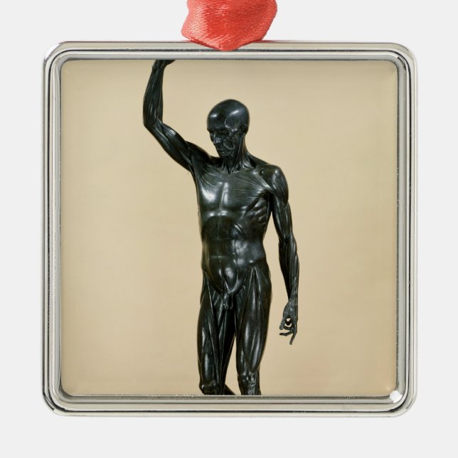 Flayed Body Metal Ornament (Front)