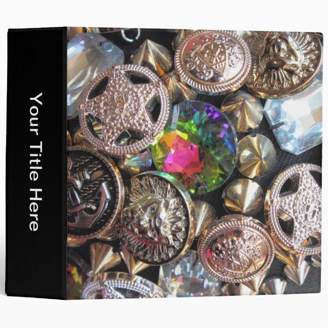 Flea Market Bling Binder (Front/Spine)