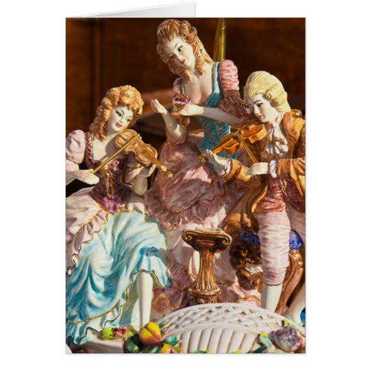 Flea Market Card - Baroque Band