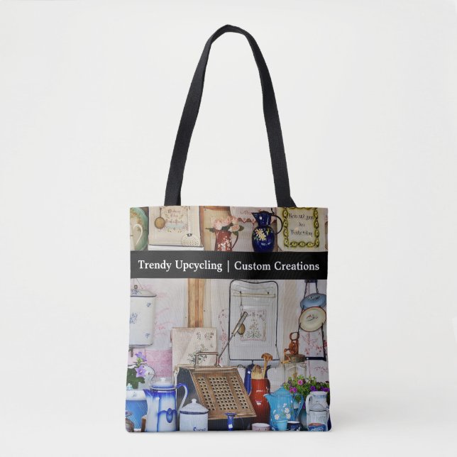 Flea Market Flipper Tote Bag (Front)