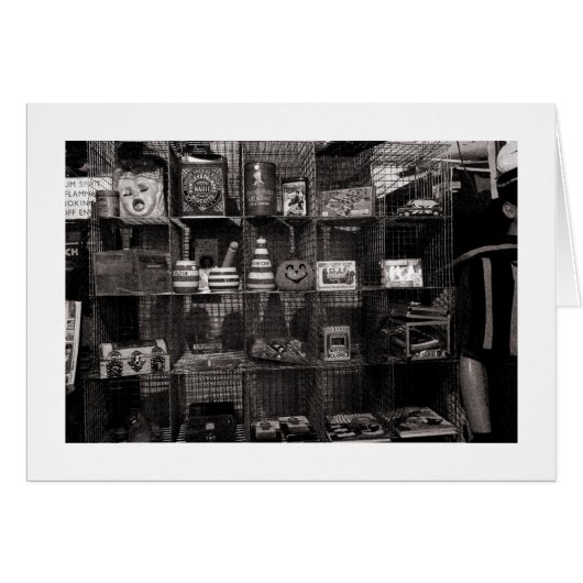Flea Market Still-life (bordered) Cards (Front Horizontal)