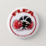 Flea Pinback Button at Zazzle