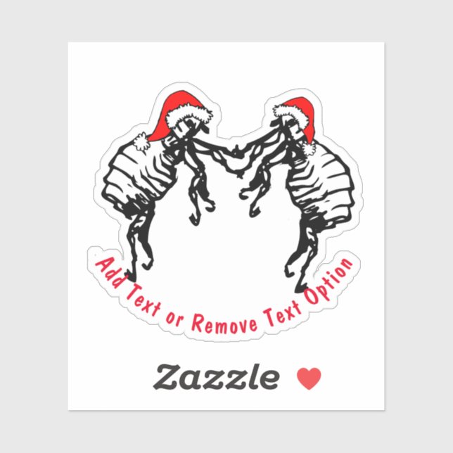 Fleas Navidad Christmas Sticker (Sheet)