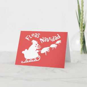 Fleas Navidad Holiday Card