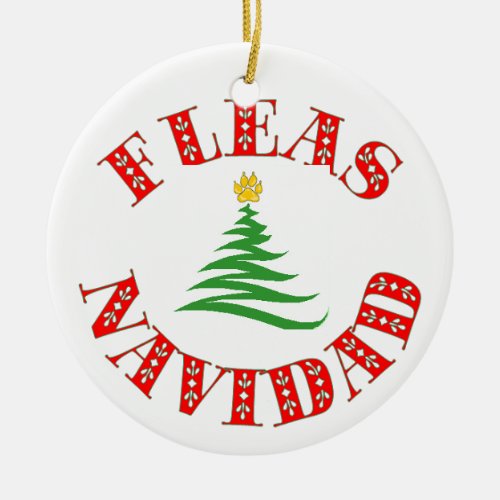 Fleas Navidad Pet Ornament