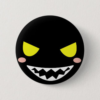 Fleck the Black Ghost Head Button