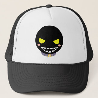 Fleck the Black Ghost Head Trucker Hat