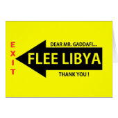 FLEE LIBYA (Front Horizontal)