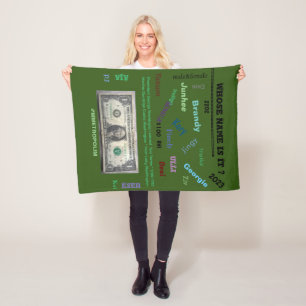 Fleece BABY BLANKET Unisex 30X40 in. /mmetropolim