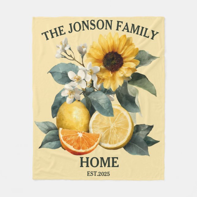 Fleece Blanket (Front)