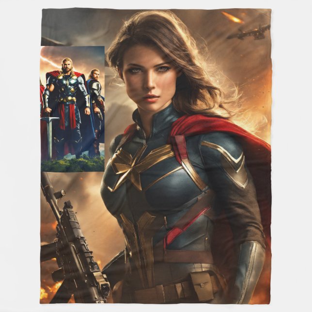 Fleece Blanket (Front)