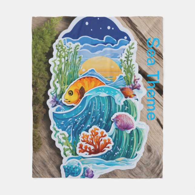 Fleece Blanket (Front)