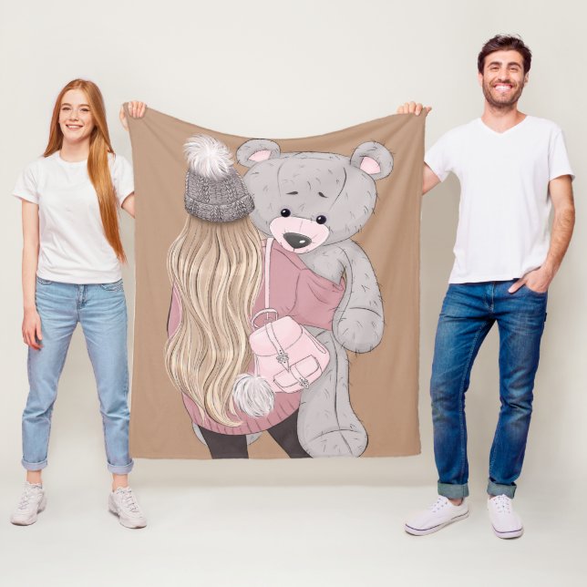 Fleece Blanket, 50"x60" (In Situ)