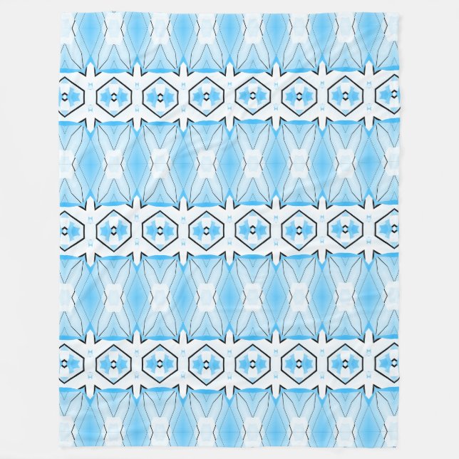 Fleece Blanket, A classic fabric pattern design  (Front)