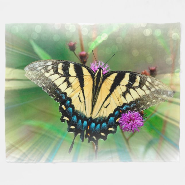Fleece Blanket/Butterfly Blanket (Front (Horizontal))