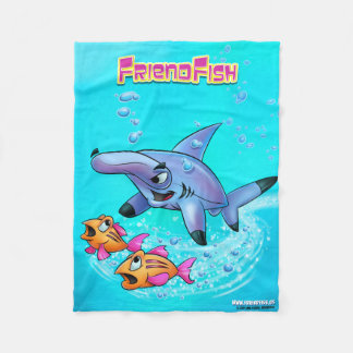 Fleece Blanket cartoon FriendFish gangs