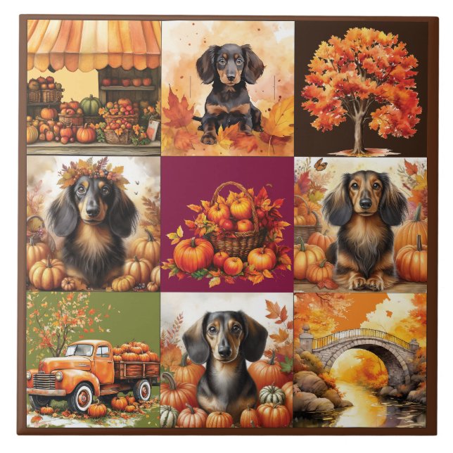 Fleece Blanket Ceramic Tile (Front)
