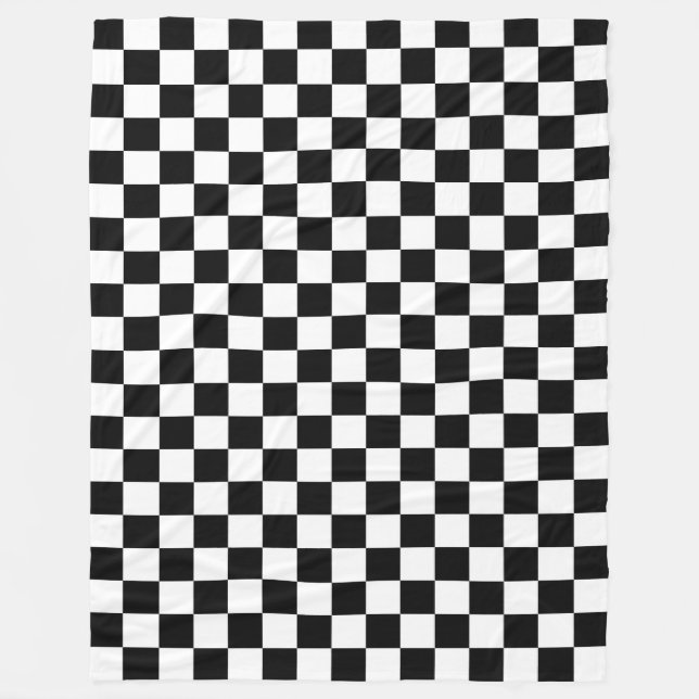 Fleece Blanket/Checkered Blanket (Front)