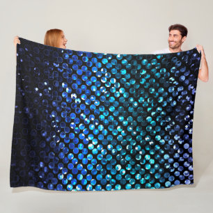 Fleece Blanket Crystal Bling Strass