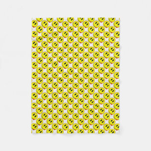 Fleece Blanket/Emoticons-Smiley faces