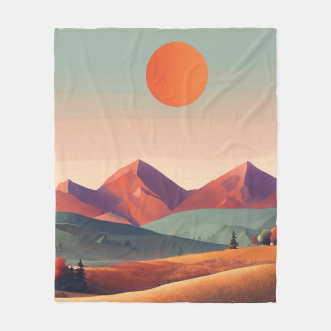 Fleece Blanket, Medium 50" x 60" (Front)