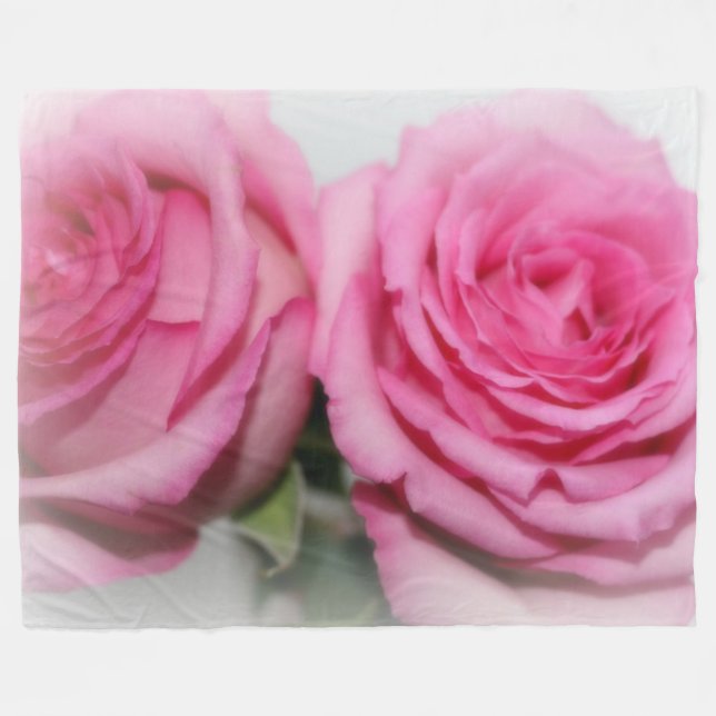 Fleece Blanket/Rose Blanket (Front (Horizontal))