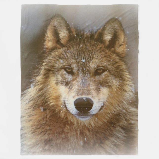 Fleece Blanket/Wolf Blanket (Front)