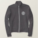Fleece Jacket with White Logo Fleece Jacket with White Logo