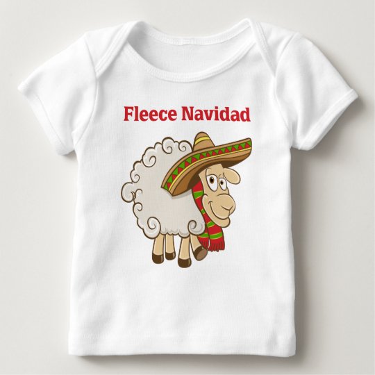 Fleece Navidad Baby T-Shirt