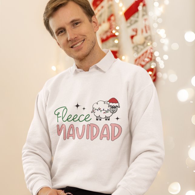 Fleece navidad cute christmas sweatshirt (Creator Uploaded)
