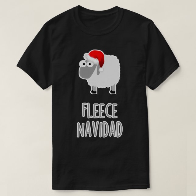 Fleece Navidad Essential TShirt  (Design Front)
