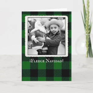 "Fleece Navidad" Mexican Spanish Christmas Card