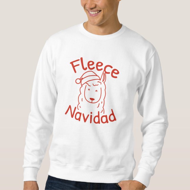 Fleece Navidad Sweatshirt (Front)