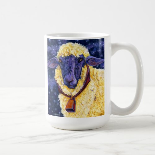 Fleece On Earth _ Starry Night Sheep Coffee Mug