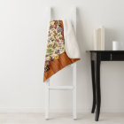 Fleece Sherpa Throw - Wisconsin Supper Club Map