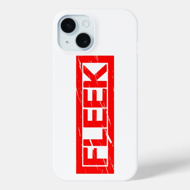 Fleek Stamp Case-Mate iPhone Case (Back)
