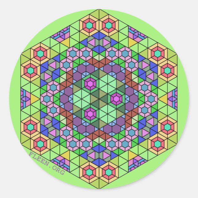 Fleen Sticker #4 (Front)