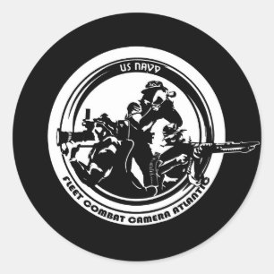 Fleet Combat Camera Atlantic Sticker