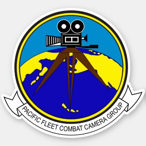 Fleet Combat Camera Group Vinyl Sticker