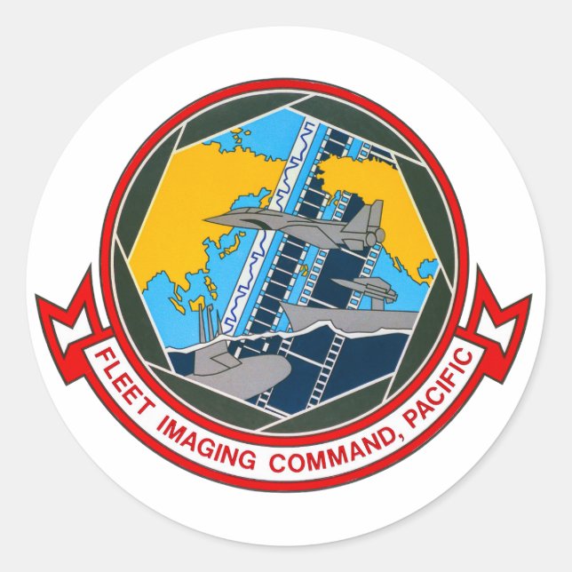 Fleet Imaging Command Pacific Sticker (Front)