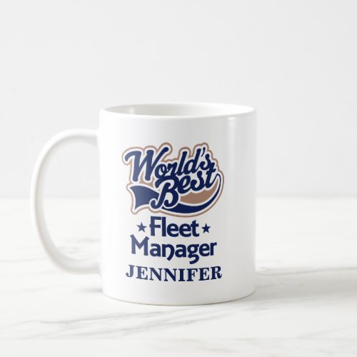 Fleet Manager Personalized Mug Gift