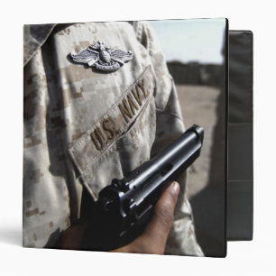 Fleet Marine Force Warfare Device 3 Ring Binder