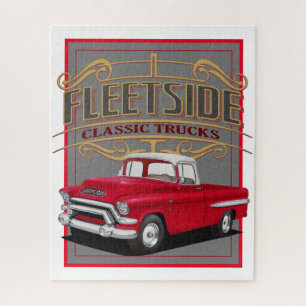 Fleetside Classic Trucks Jigsaw Puzzle