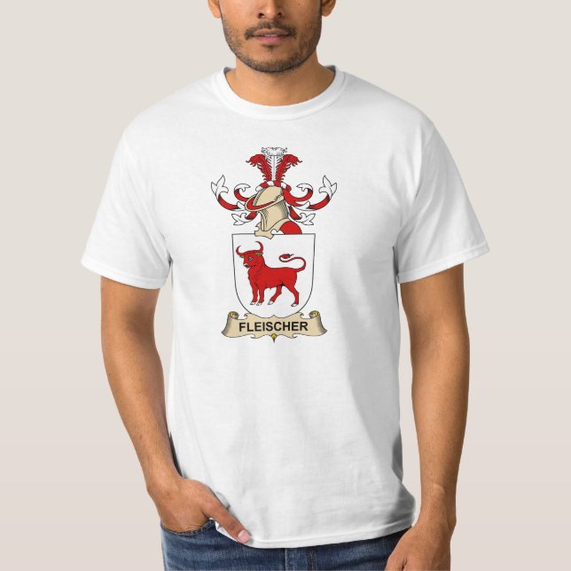 Fleischer Family Crest T-Shirt (Front)