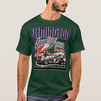 Flemington Speedway Retro Design T-Shirt