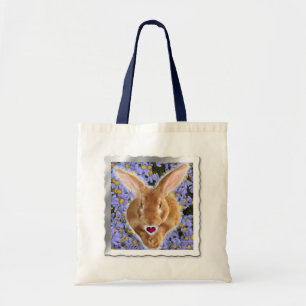 Flemish Giant Bunny Tote Bag