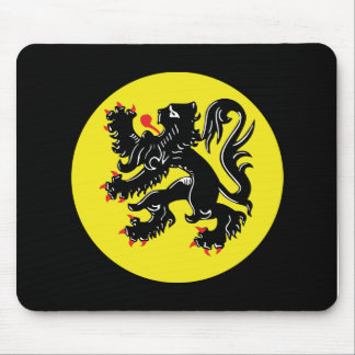 Flemish Lion of Flanders mouse matt Mouse Pad